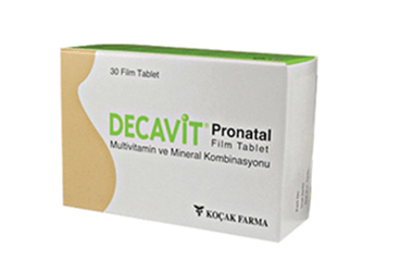 DECAVIT PRONATAL FILM KAPLI TABLET (30 TABLET)